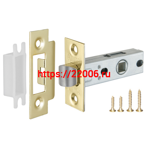 Защелка Punto (Пунто) врезная METL45-8 ( L45-8) GP золото