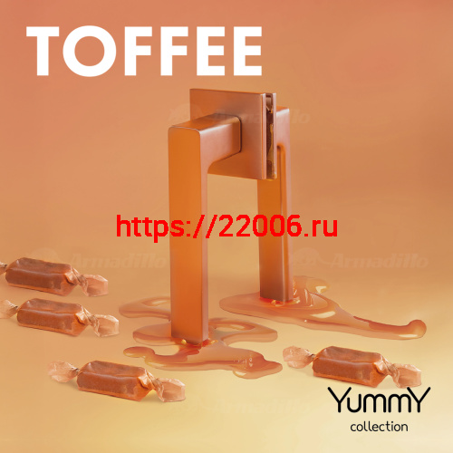 Ручка Armadillo (Армадилло) раздельная K.YM.TOFFEE FSG-39 флор. золото фото 3 Ручка Armadillo (Армадилло) раздельная K.YM.TOFFEE FSG-39 флор. золото фото 3