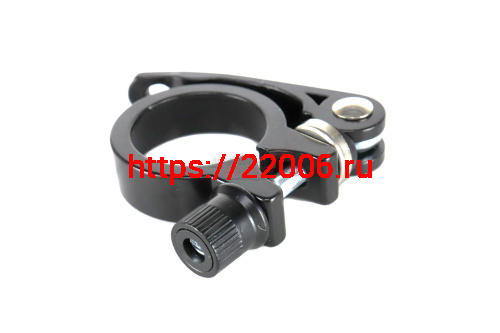 Зажим подседельный с эксцентриком 34,9 мм (черный) Зажим подседельный с эксцентриком 34,9 мм (черный)