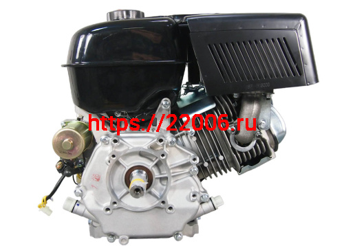 Двигатель LIFAN 15 л.с. 190F-D (вал d25 мм) ЭЛ.СТАРТЕР, с катушкой освещения 12В 7А 84Вт Лидер фото 2