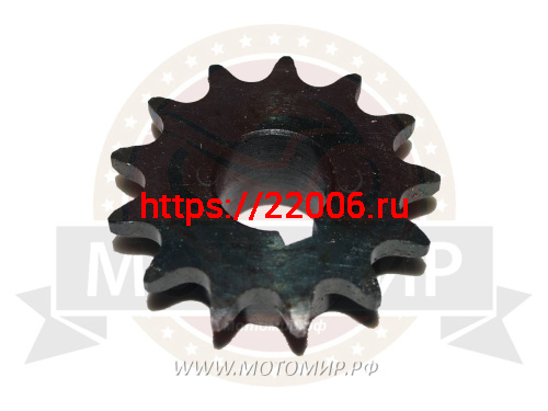 Звезда 13 зуб. (520) цепи, 15.875шаг, на вал d25мм, h28мм, шпонка 8мм, мотобуксировщик фото 2 Звезда 13 зуб. (520) цепи, 15.875шаг, на вал d25мм, h28мм, шпонка 8мм, мотобуксировщик фото 2