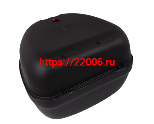 Кофр задний пластик JX  A-10, 30 л., черный фото 3