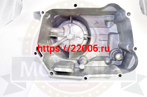 Крышка картера правая  Альфа "Zodiak", TTR125, SIGMA SPORT/SIGMA (маслощуп сверху) фото 4