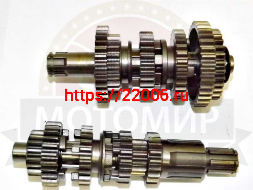 Коробка в сборе CG250 167FMM Хантер250, CrossFire, TTR250,  XR250 (166FMM/169FMM(CB250)
