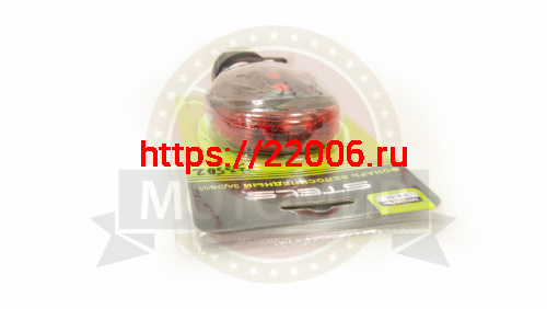 Фонарь Вело задний, 3 диода, лазер, красно-синий (JY-1L) фото 3