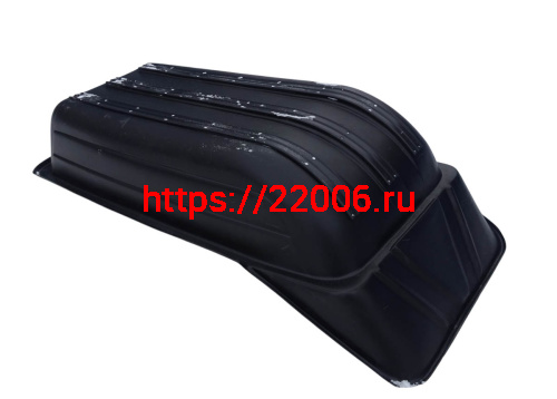 Сани волокуши снегоходные 2200 с отбойником, накладками (2200х920х650) ТОЛЬКО ПЛАСТИК фото 2