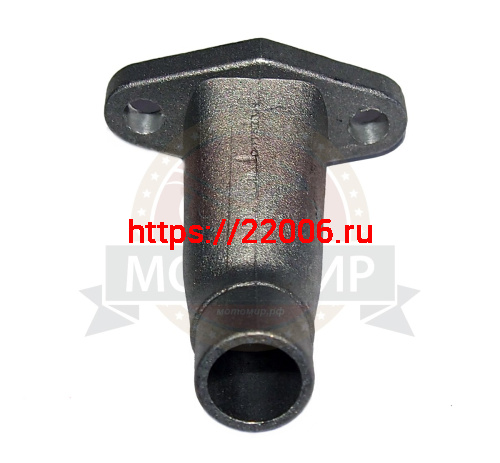Патрубок карбюратора "Газуля" 50/80 (крепёжное расстояние 40 мм)