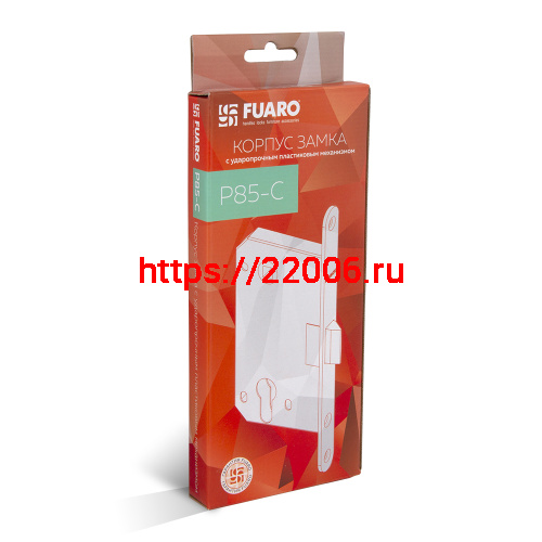 Корпус Fuaro (Фуаро) врезного замка c защёлкой PLASTP85C-50 (P85C-50) SG матовое золото фото 2 Корпус Fuaro (Фуаро) врезного замка c защёлкой PLASTP85C-50 (P85C-50) SG матовое золото фото 2
