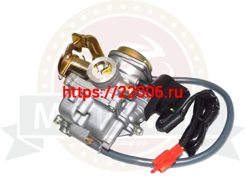 Карбюратор 4х такт. GY6-50/60 (FT50QT) (заслонка d16 мм) фото 2 Карбюратор 4х такт. GY6-50/60 (FT50QT) (заслонка d16 мм) фото 2