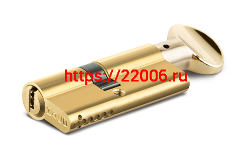 Цилиндровый механизм Kale kilit (Кале килит) с вертушкой 164 SM/62 (26+10+26) mm латунь 5 кл. фото 3 Цилиндровый механизм Kale kilit (Кале килит) с вертушкой 164 SM/62 (26+10+26) mm латунь 5 кл. фото 3