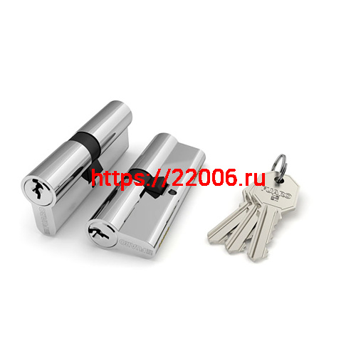 Цилиндровый Fuaro (Фуаро) механизм (100 CA/80) 1000CAKey80(35+10+35) CP хром 5Key Цилиндровый Fuaro (Фуаро) механизм (100 CA/80) 1000CAKey80(35+10+35) CP хром 5Key
