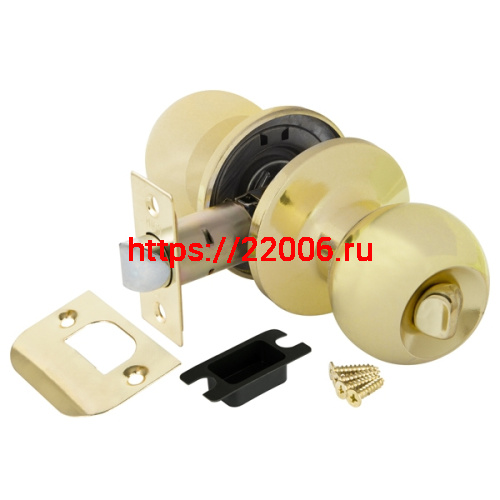 Ручка Punto (Пунто) защелка DK672 PB-BK (6072 PB-B) (фик.) золото Ручка Punto (Пунто) защелка DK672 PB-BK (6072 PB-B) (фик.) золото