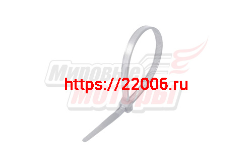 Хомут нейлоновый 7,6*350 мм белый (уп=100 шт.)