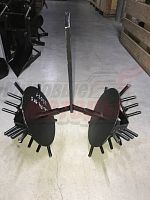 Рыхлитель однорядный "Ёж" без сцепки МБ Каскад, Ока, Луч, Нева, Целина и др. (320*560*605)