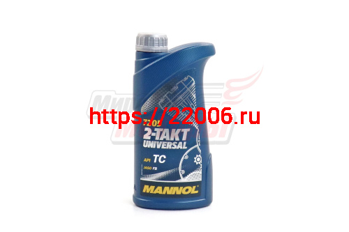 Масло 2T MANNOL UNIVERSAL (1л) минер.(для 2-х такт. двиг. с возд.охлажд.) API TC;ISO L-EGB;JASO-