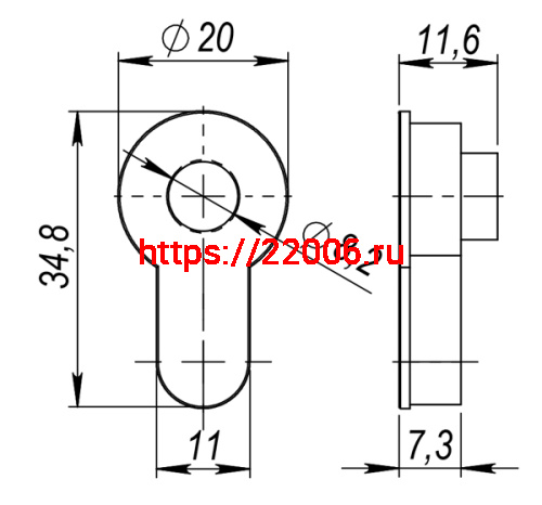 Вставка Armadillo (Армадилло) под шток для CYLINDER AS-9 Античное серебро фото 4 Вставка Armadillo (Армадилло) под шток для CYLINDER AS-9 Античное серебро фото 4
