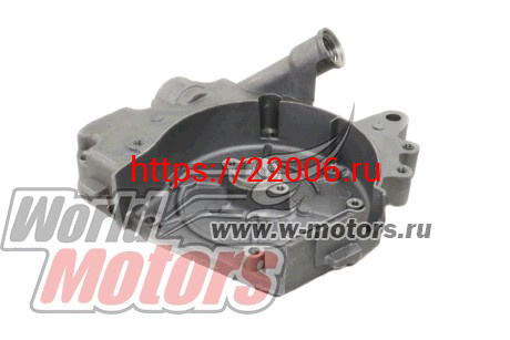 Крышка картера правая GY6-50 (139QMB) Крышка картера правая GY6-50 (139QMB)