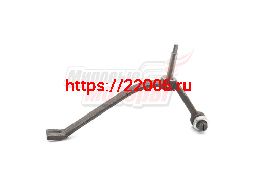 Вилка регулятора оборотов давления масла R190, R195 (рычаг с винтом и гайкой) Вилка регулятора оборотов давления масла R190, R195 (рычаг с винтом и гайкой)