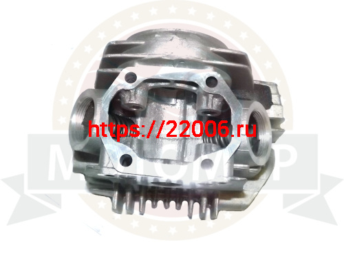 Головка цилиндра "Альфа, Zodiak" 52,4 мм (110 см3) с клапанами без распредвала, без крышки  кл.. фото 4