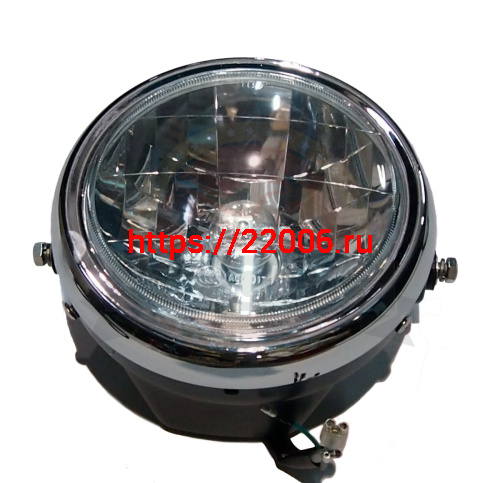 Фара CROSSTRACK круглая D-180. (L крепления 190)