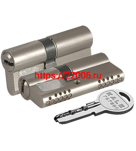 Цилиндровый Kale kilit (Кале килит) механизм 164 OBS SNE/100 (45+10+45) mm никель 5 кл. фото 3 Цилиндровый Kale kilit (Кале килит) механизм 164 OBS SNE/100 (45+10+45) mm никель 5 кл. фото 3