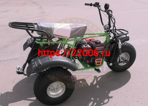 Трицикл ТРИТОН 2, САФАРИ 3LЕ- 8 (длинное седло)