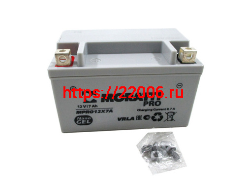 Аккумулятор Moratti YTX7A-BS (12V/7hr nano gel) MPRO 12x7A Аккумулятор Moratti YTX7A-BS (12V/7hr nano gel) MPRO 12x7A