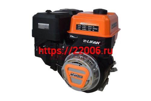 Двигатель LIFAN 20 л.с. KP460E с катушкой 11А, электростартер (460cc, вал d25)