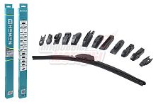 Щётка стеклоочистителя бескаркасная HEMEN 450 мм + 12 адаптеров (HB450)