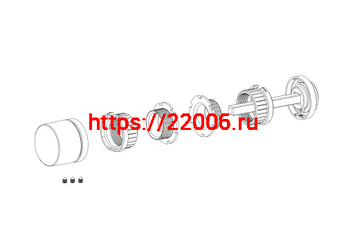 Ручка Armadillo (Армадилло) поворотная BK6.R.ART30 BL-26 черный фото 3 Ручка Armadillo (Армадилло) поворотная BK6.R.ART30 BL-26 черный фото 3
