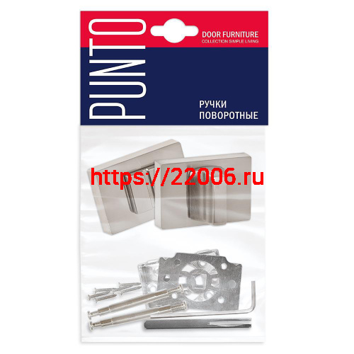 Ручка Punto (Пунто) поворотная BK6.K.QSL52 BL-24 черный фото 2 Ручка Punto (Пунто) поворотная BK6.K.QSL52 BL-24 черный фото 2