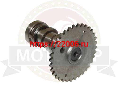 Распредвал в сборе со звездой 4х такт. GY6-125/150/180 152QMI, 157QMJ фото 2