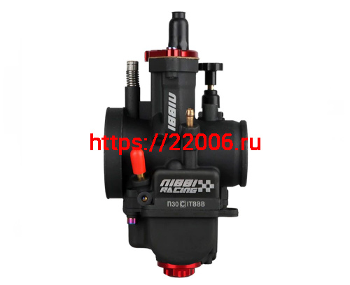 Карбюратор NIBBI Racing PWK30 (YJ), реком.двиг. 180-250 см3 (вход/выход 30 и 55 мм) фото 4 Карбюратор NIBBI Racing PWK30 (YJ), реком.двиг. 180-250 см3 (вход/выход 30 и 55 мм) фото 4