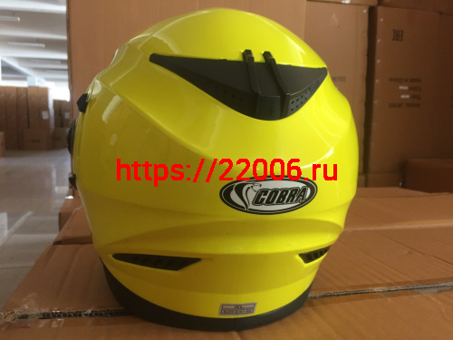 Шлем интеграл COBRA JK312, цвет черный карбон, лайм(3), размеры L фото 2 Шлем интеграл COBRA JK312, цвет черный карбон, лайм(3), размеры L фото 2