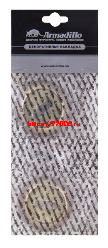 Накладка Armadillo (Армадилло) NORMAL PS-1GP/SG-5 золото/матовое золото 2шт. фото 2 Накладка Armadillo (Армадилло) NORMAL PS-1GP/SG-5 золото/матовое золото 2шт. фото 2