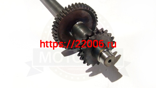 Вал ведомый машинокомплекта Лидер-Альфа 3 в сборе (длинный) фото 2