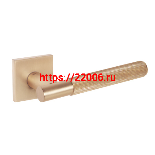 Ручка Fuaro (Фуаро) раздельная K.SL52.ABRASIVE (ABRASIVE SL) SSG-39 сатинированное золото