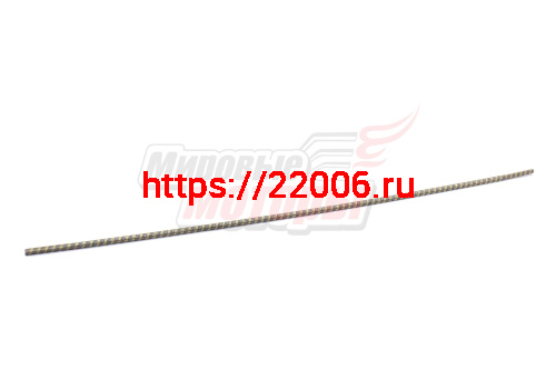 Вал штанги мотокосы ГИБКИЙ (d8*740 мм, квадрат 6,5 мм)