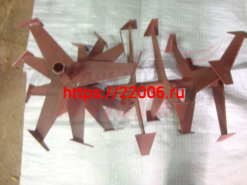 Фреза МБ "гусиные лапки" 6гранник S-24 (1 к-т: 2 шт) 4-х зуб. (Forza, Weima, Crosser, Целина, Хопер) Фреза МБ "гусиные лапки" 6гранник S-24 (1 к-т: 2 шт) 4-х зуб. (Forza, Weima, Crosser, Целина, Хопер)